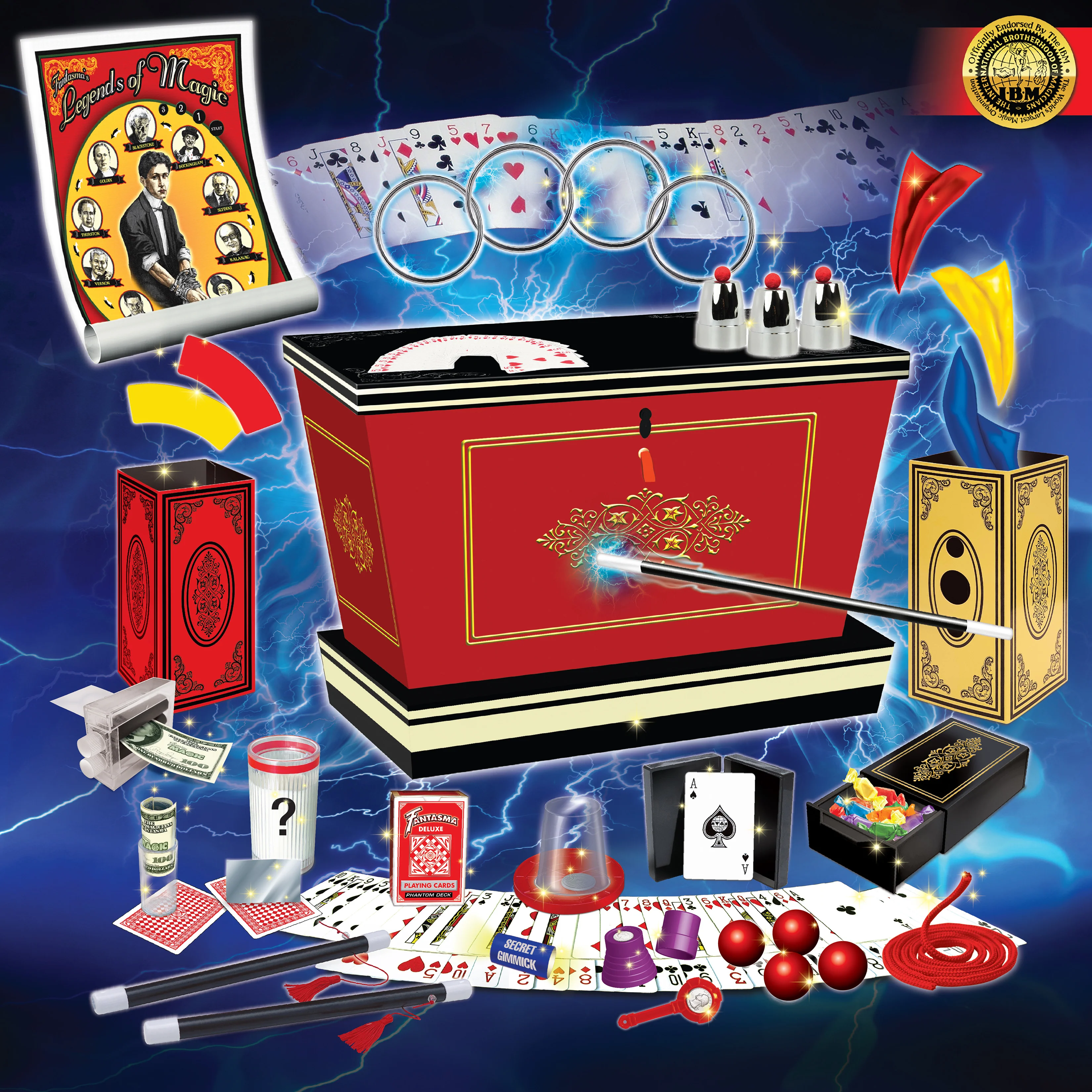 Masters Of Magic Kit With Houdini Poster - Image 3