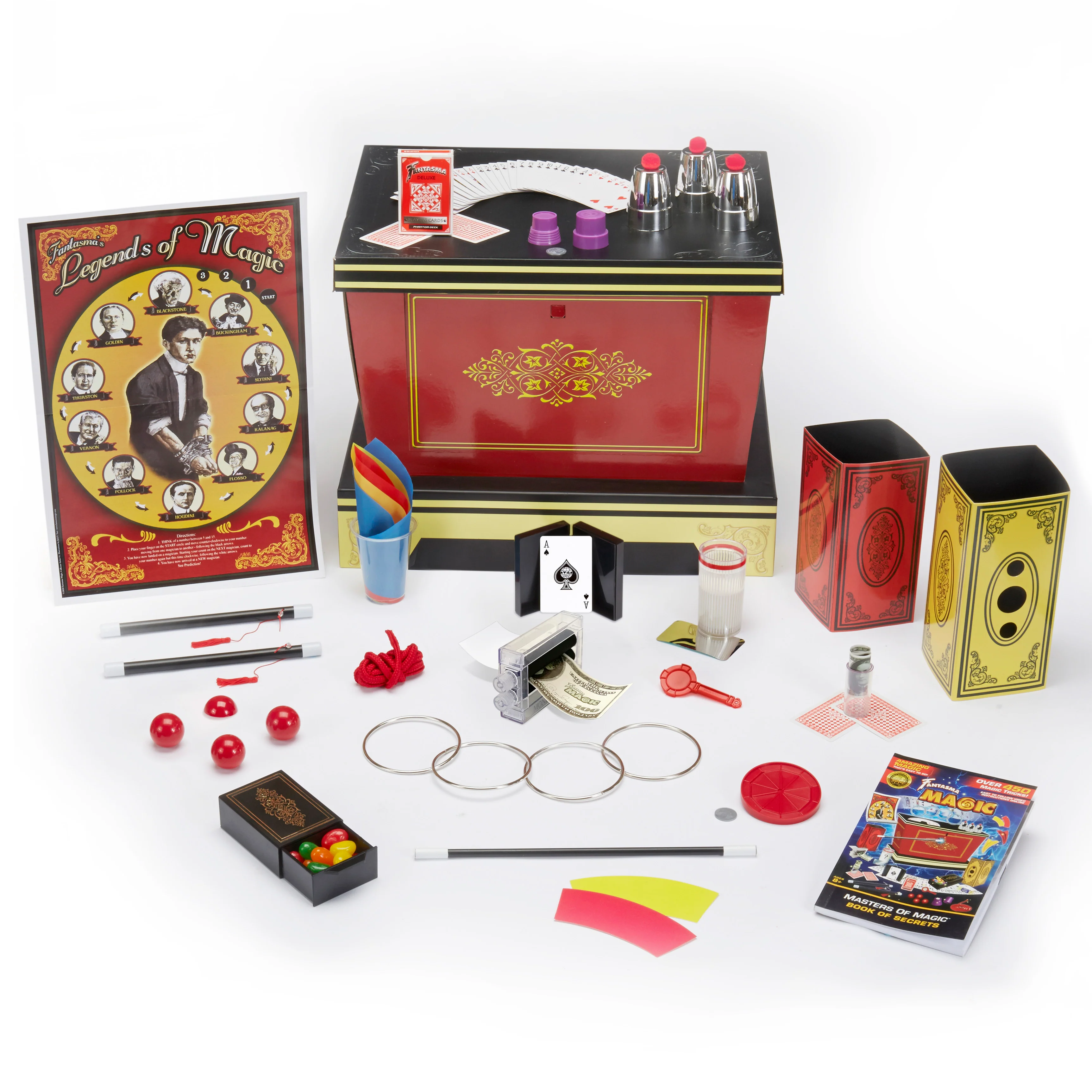 Masters Of Magic Kit With Houdini Poster - Image 8