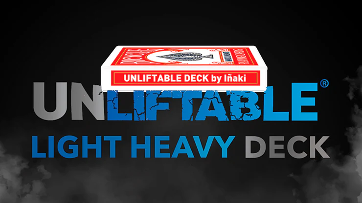 Unliftable - Light Heavy Deck by Iñaki and Javier Franco (Blue)