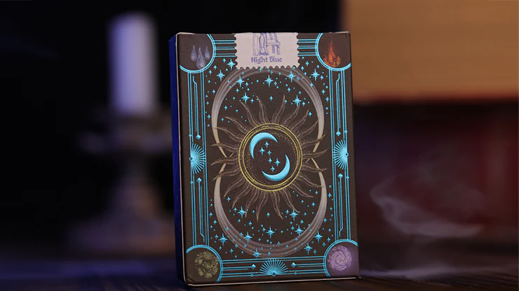 Warriors of the Stars: Zodiac Playing Cards (Night Blue) by Blue Moon Co. - Image 2