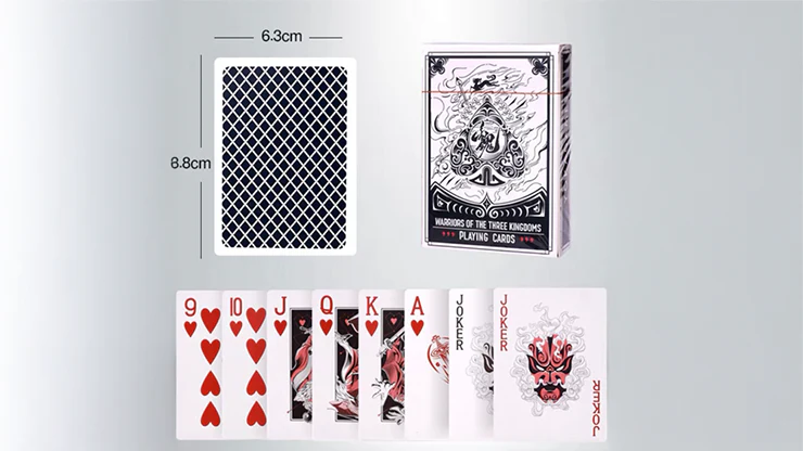 Warriors Of Three Kingdoms (Blue) Playing Cards by YOKAGAME - Image 6