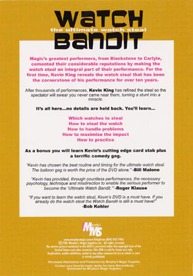 Watch Bandit - Kevin King, DVD - Image 2