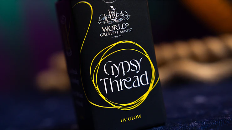 WGM UV GLOW GYPSY THREAD YELLOW REFILL SPOOL by Murphy's Magic - Trick - Image 2