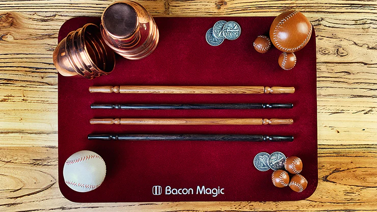 Wooden wand PRO (Standard Brown) by Harry He & Bacon Magic - Trick - Image 4