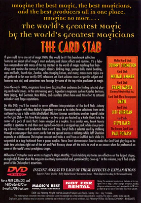 World's Greatest Magic: Card Stab - DVD - Image 2