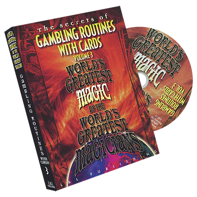 World's Greatest Magic: Gambling Routines With Cards Vol 3 - DVD