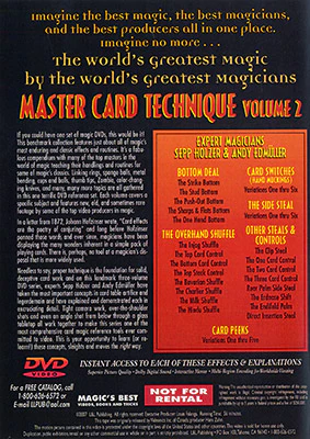 World's Greatest Magic: Master Card Technique Volume 2 - DVD - Image 2